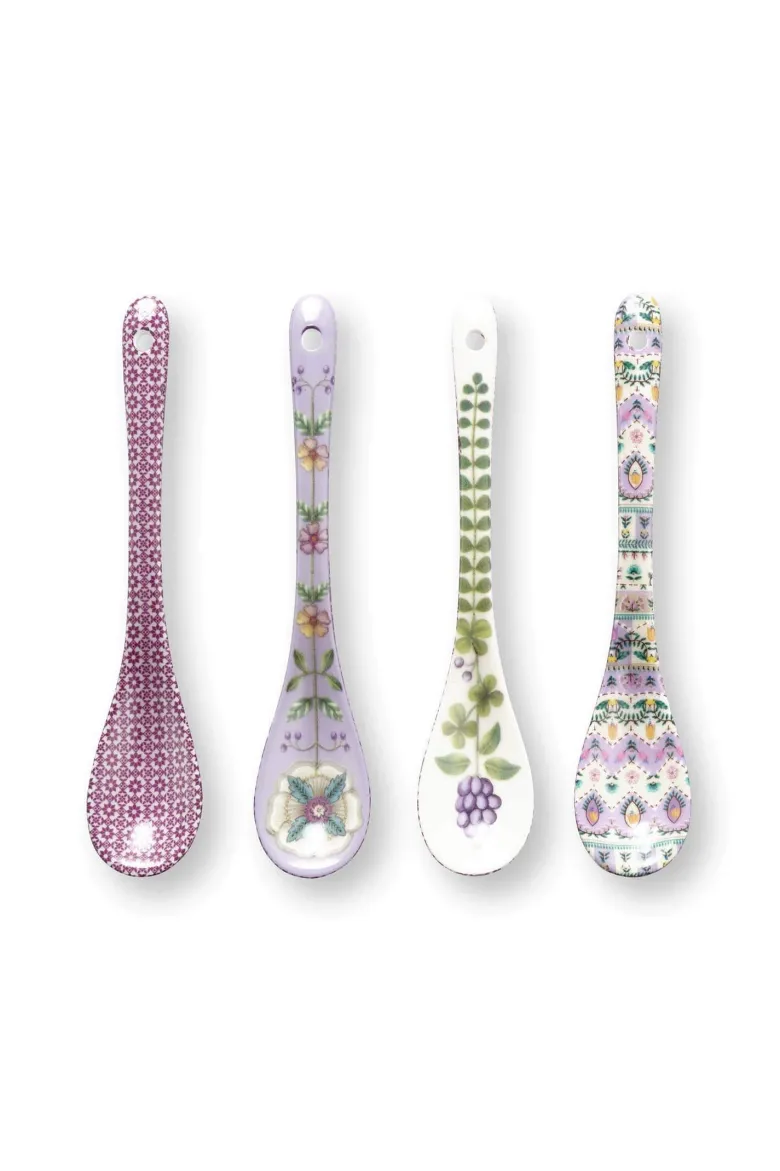 Set/4 Teelöffel Lily&Lotus Lila 13cm