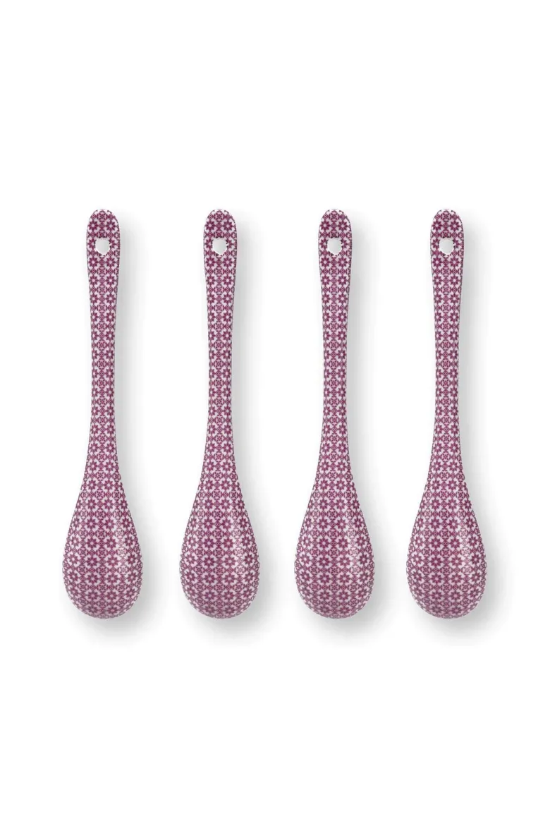 Set/4 Teelöffel Lily&Lotus Lila 13cm