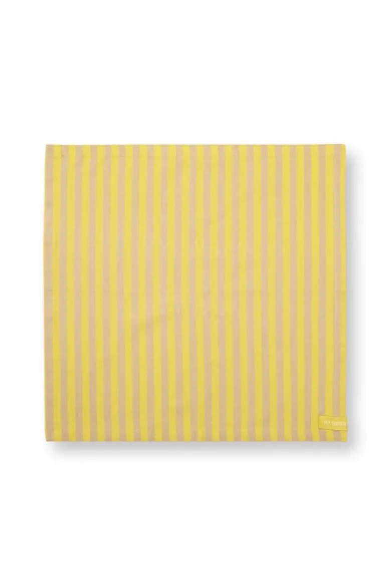 Stripes Set/4 Servietten Gelb