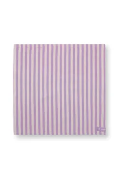Stripes Set/4 Servietten Lila