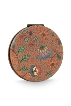 Taschenspiegel Mini Flora Bangelore Sand