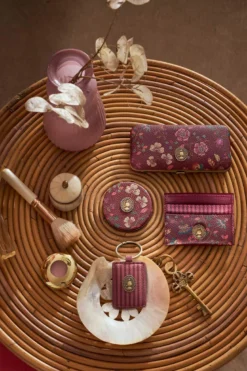 Taschenspiegel Mini Flora Bangelore Rosa