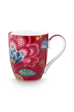 Tasse Blooming Tales Fantasy Dunkelrot 450ml