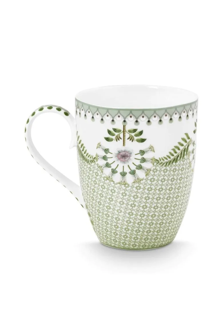 Tasse Gross Lily&Lotus Fliesen Hellgrün