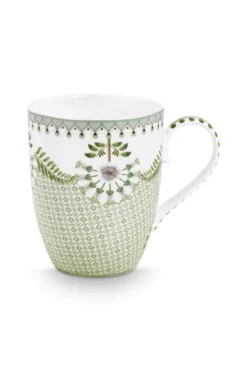 Tasse Gross Lily&Lotus Fliesen Hellgrün