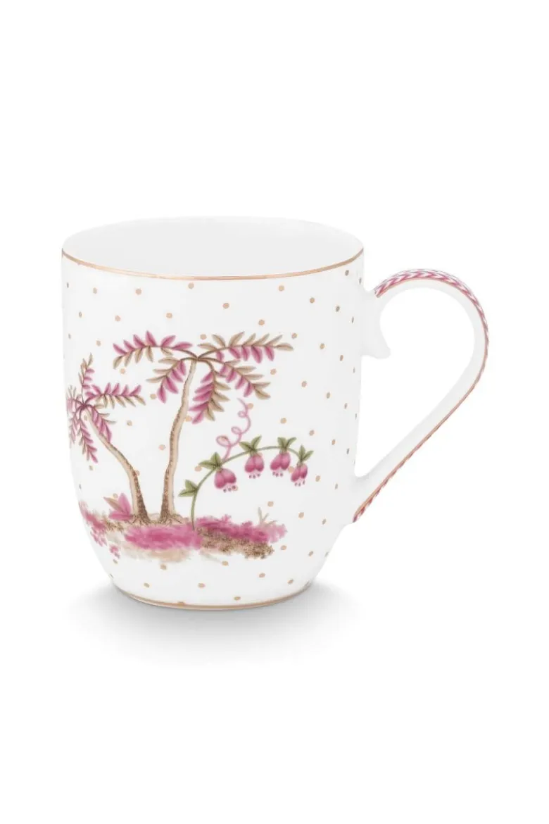 Tasse Klein Jolie Punkte Gold Rosa