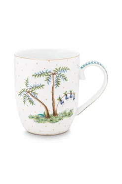 Tasse Klein Jolie Punkte Gold Blau