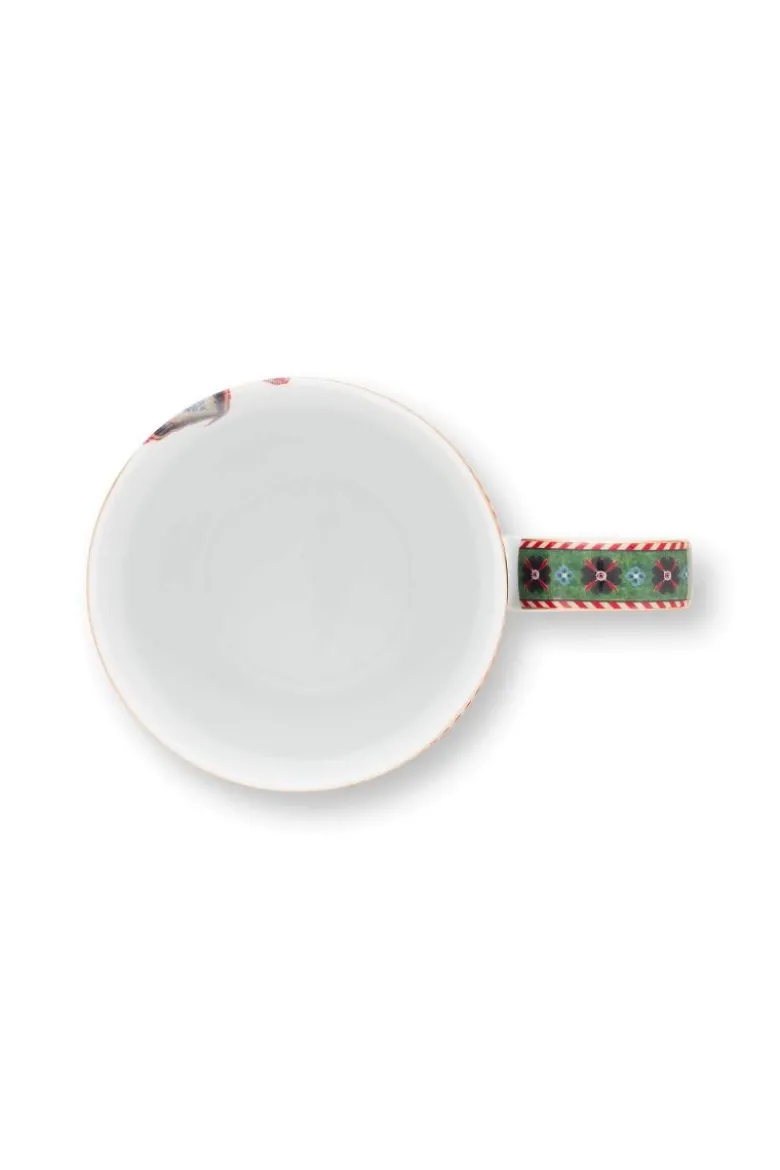 Tasse XL Flower Blues Blau