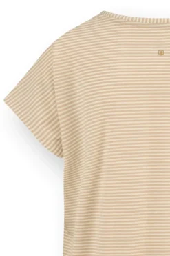 Tatum Top Kurze Ärmeln Little Sumo Stripe Sand
