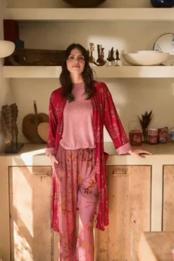 Tatum Top Kurze Ärmeln Little Sumo Stripes Rosa