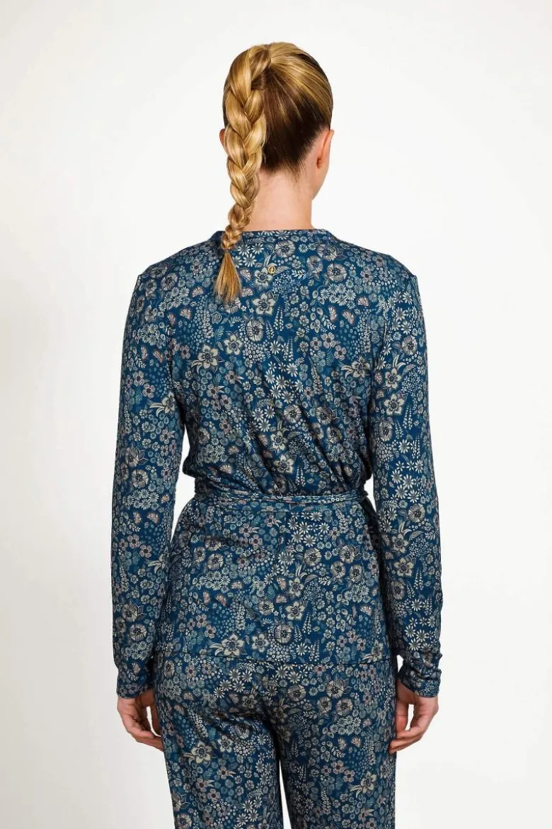 Teagan Jacke Langen Ärmeln Daisy Dreams Blau