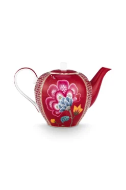 Teekanne Groß Blooming Tales Fantasy Dunkelrot 1.6L
