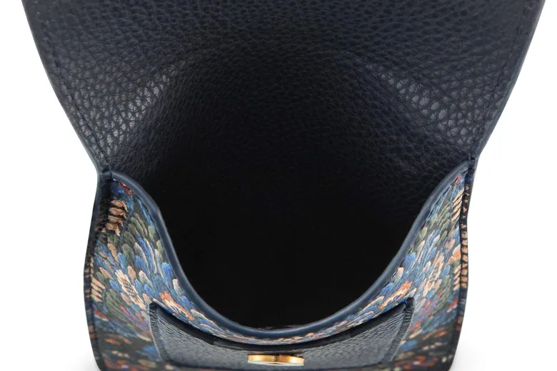 Telefontasche Peggy Il Ricamo Blau
