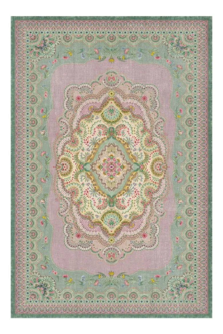 Teppich Majorelle by Pip Lila/Grün
