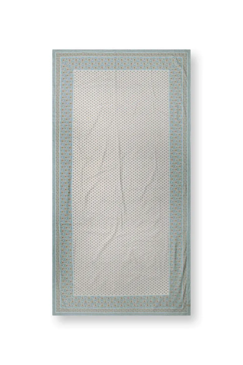 Tischtuch Blooming Tales Khaki/Blau