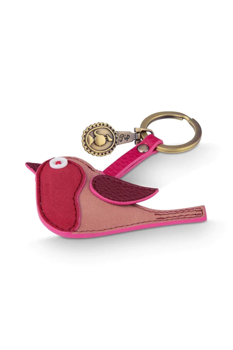 Tommy Schlüsselanhänger Vogel Rosa