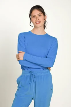 Tom Top Langen Ärmeln Blau