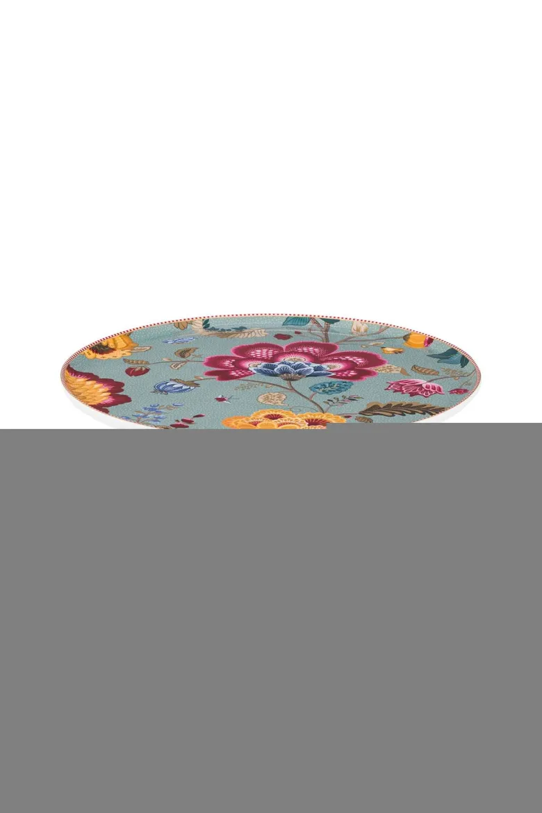 Tortenteller Blooming Tales Fantasy Blau 30.5cm