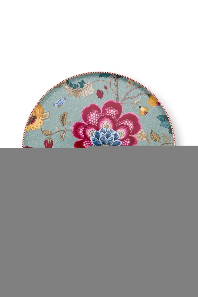 Tortenteller Blooming Tales Fantasy Blau 30.5cm