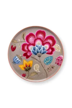 Tortenteller Klein Blooming Tales Fantasy Khaki 21cm