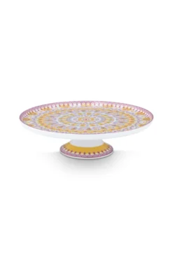 Tortenteller Lily&Lotus Moon Delight Gelb 21cm