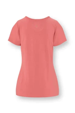 Toy Top Kurze Ärmeln Solid Rosa