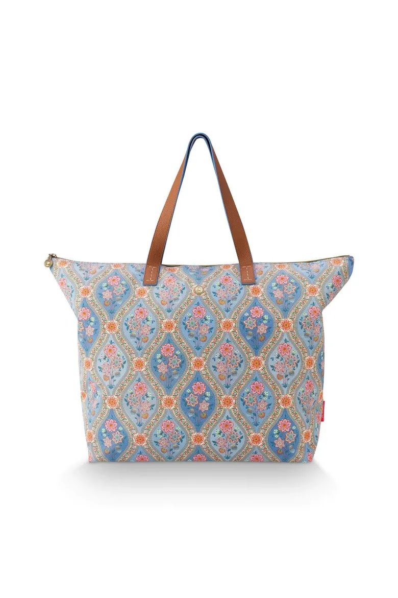 Tragetasche Tilda Groß Ornamento Blau