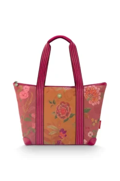 Tragetasche Tilda Mittelgroß Bodhi Flower Rosa