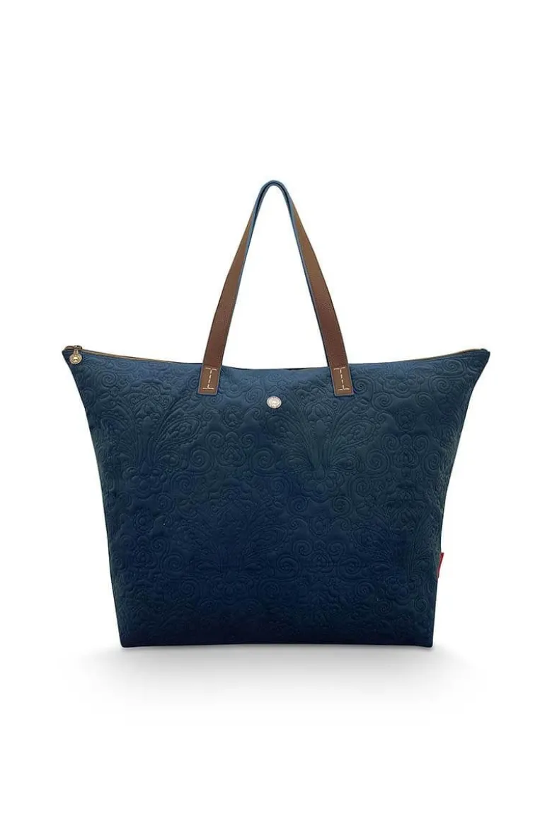 Tragetasche Tilda Samt Quiltey Days Blau