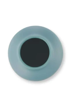 Vase Keramik Matt Blau 30cm