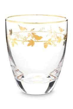 Wasserglas Winter Wonderland Gold