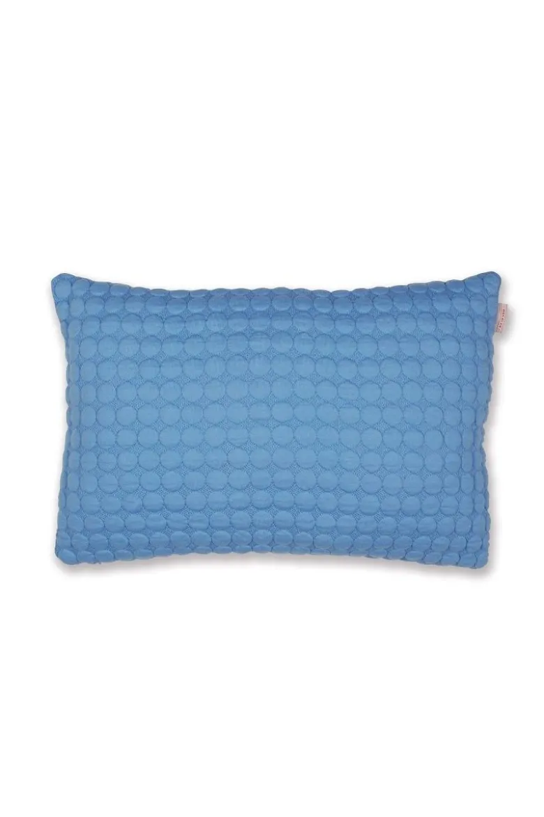 Zierkissen Fill in the dots Blau