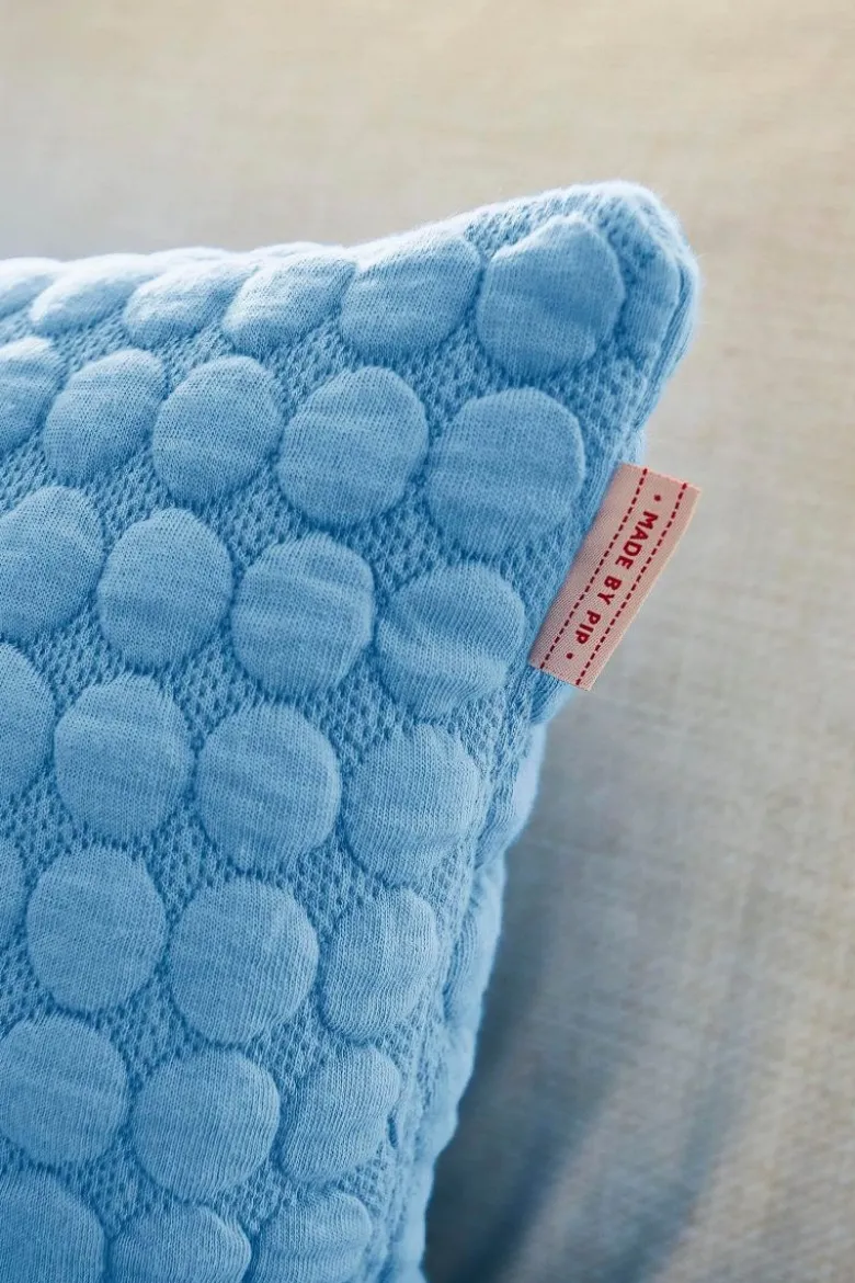 Zierkissen Fill in the dots Blau