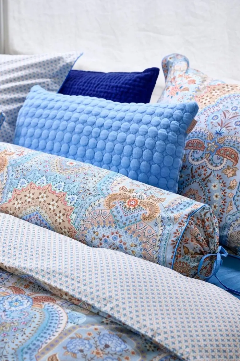 Zierkissen Fill in the dots Blau