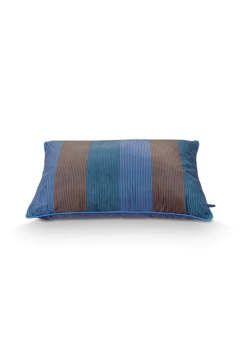 Zierkissen Multi Streifen Blau