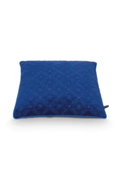 Zierkissen Quilted Daisy Blau