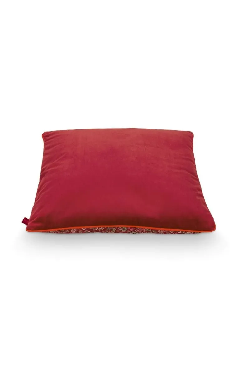 Zierkissen Quilted Daisy Dreams Rot
