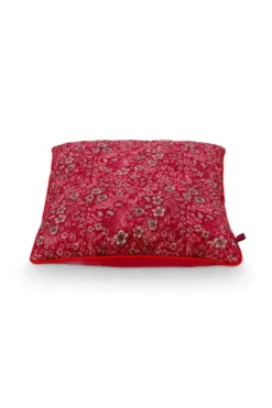 Zierkissen Quilted Daisy Dreams Rot