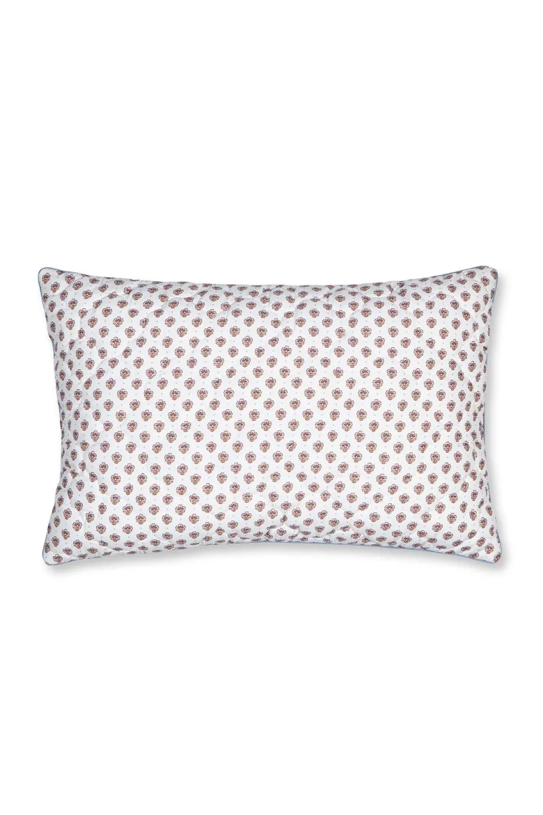 Zierkissen Quilted Kairi Bloom Hellblau