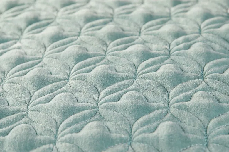 Zierkissen Samt Quilty Dreams Khaki