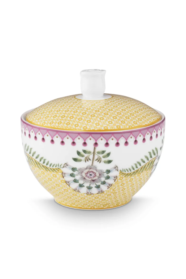 Zuckerdose Lily&Lotus Tiles Gelb