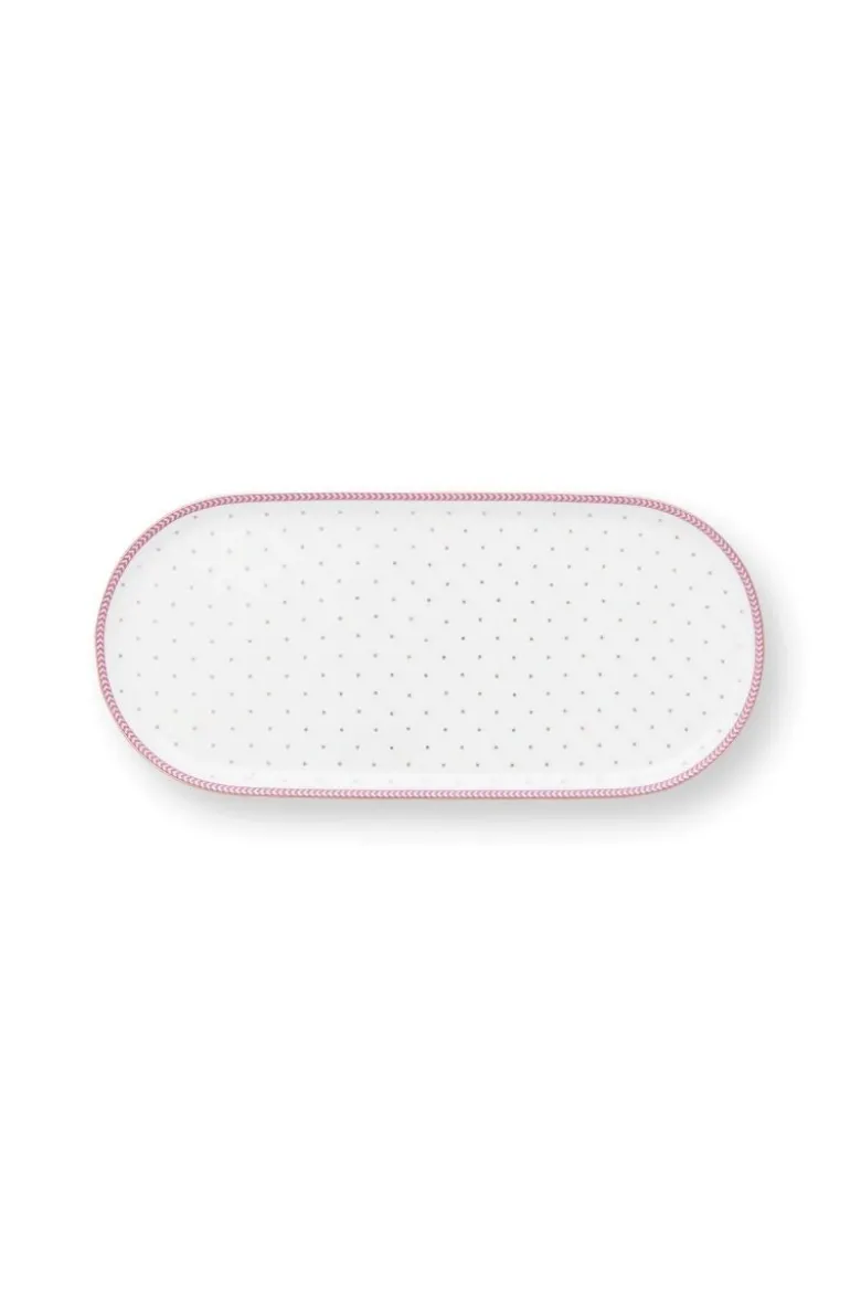 Zucker- und Milchschale Jolie Punkte Gold Rosa